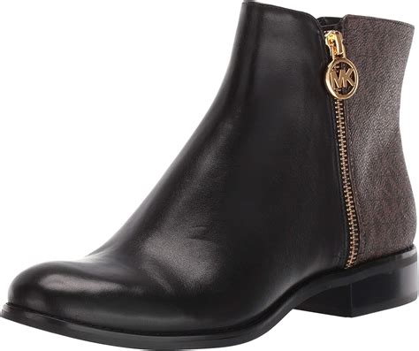 michael kors lainey flat bootie black|Amazon.com: Michael Kors Lainey Flat Bootie.